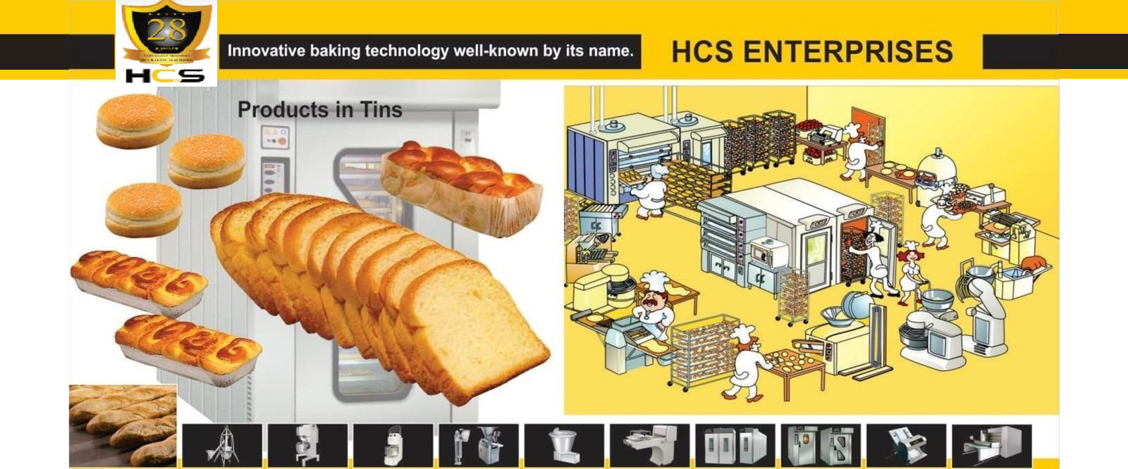 Bakery Equipment Manufacturer In India